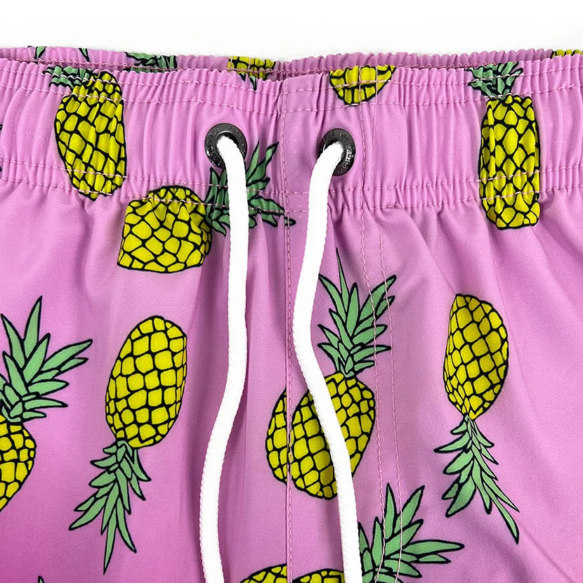 6“ Stretch Printed Volley Shorts ZOMBI COCKTAIL