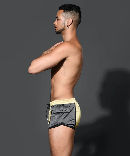 Action Mesh Mini Cargo Shorts