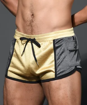 Action Mesh Mini Cargo Shorts