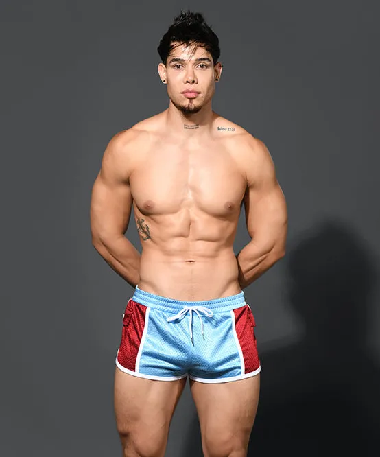 Action Mesh Mini Cargo Shorts