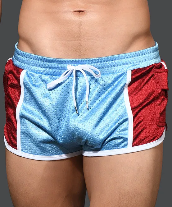 Action Mesh Mini Cargo Shorts