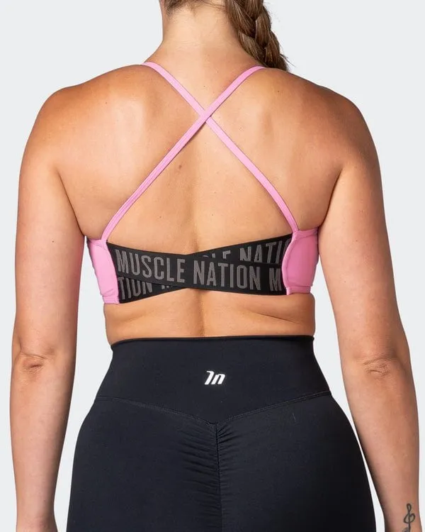 Advantage Bralette - Candy Pink