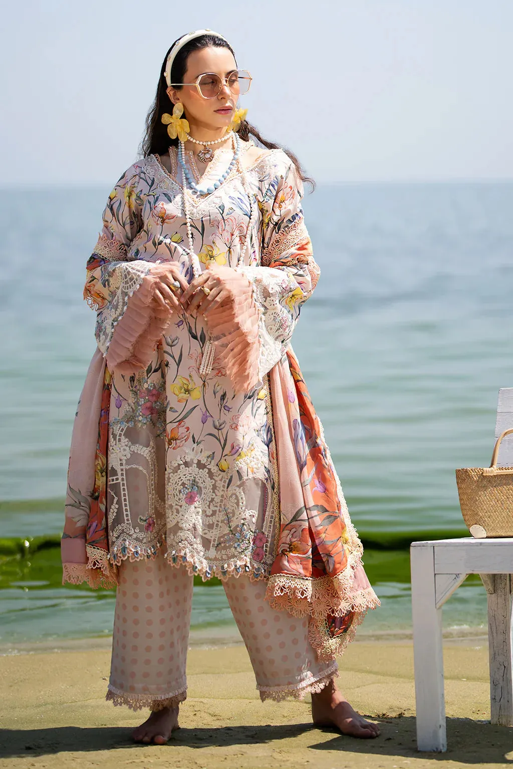 AJR Couture | Alif Signature Luxury Lawn 24 | Blooming