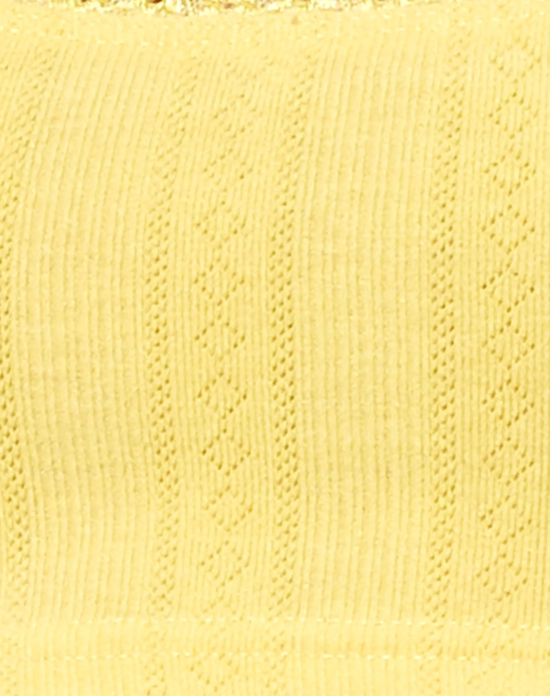 Alena Bralette in Pointelle Lemon Diamond Shape
