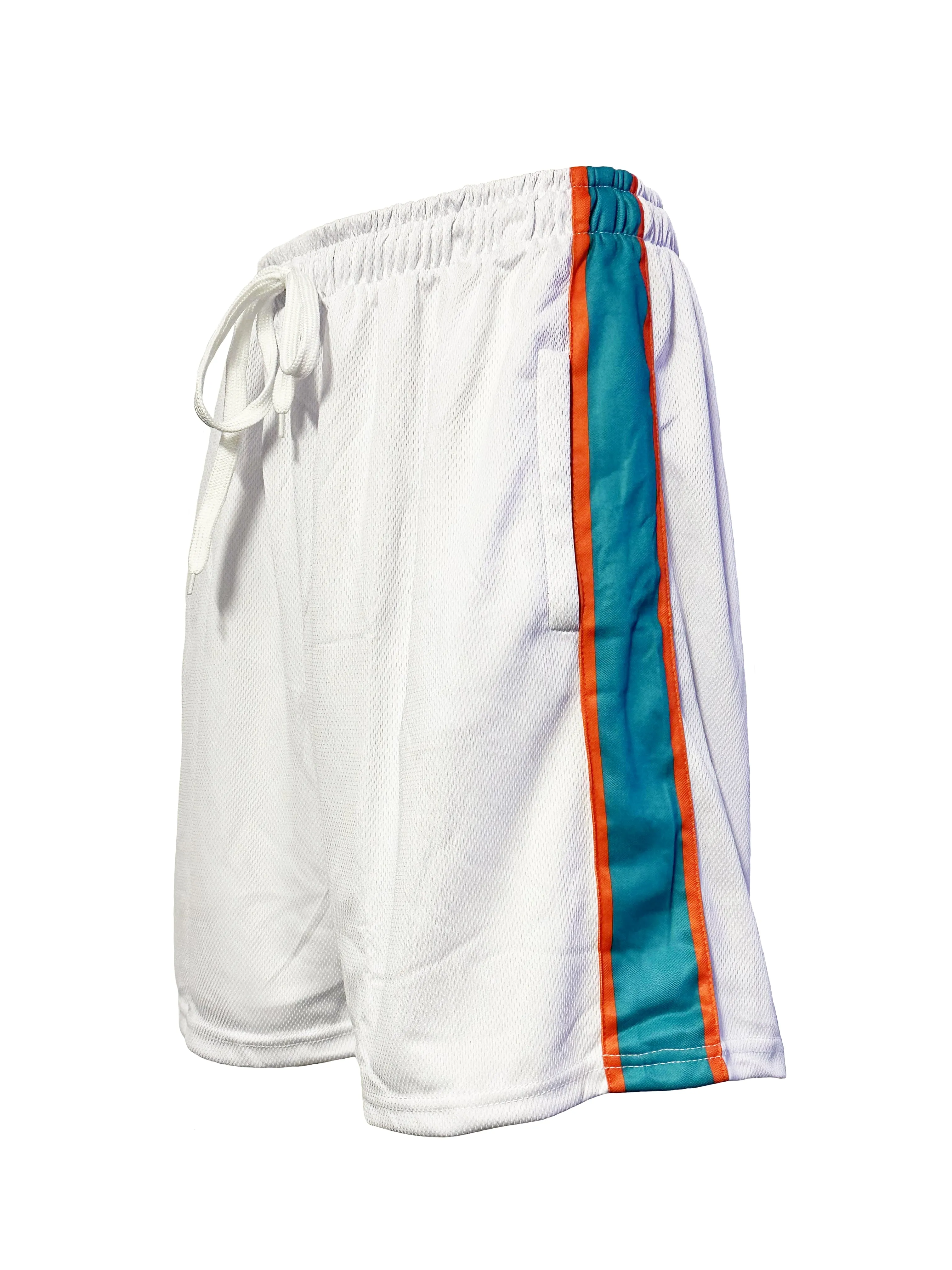Aqua Splash Men's Mesh Shorts White