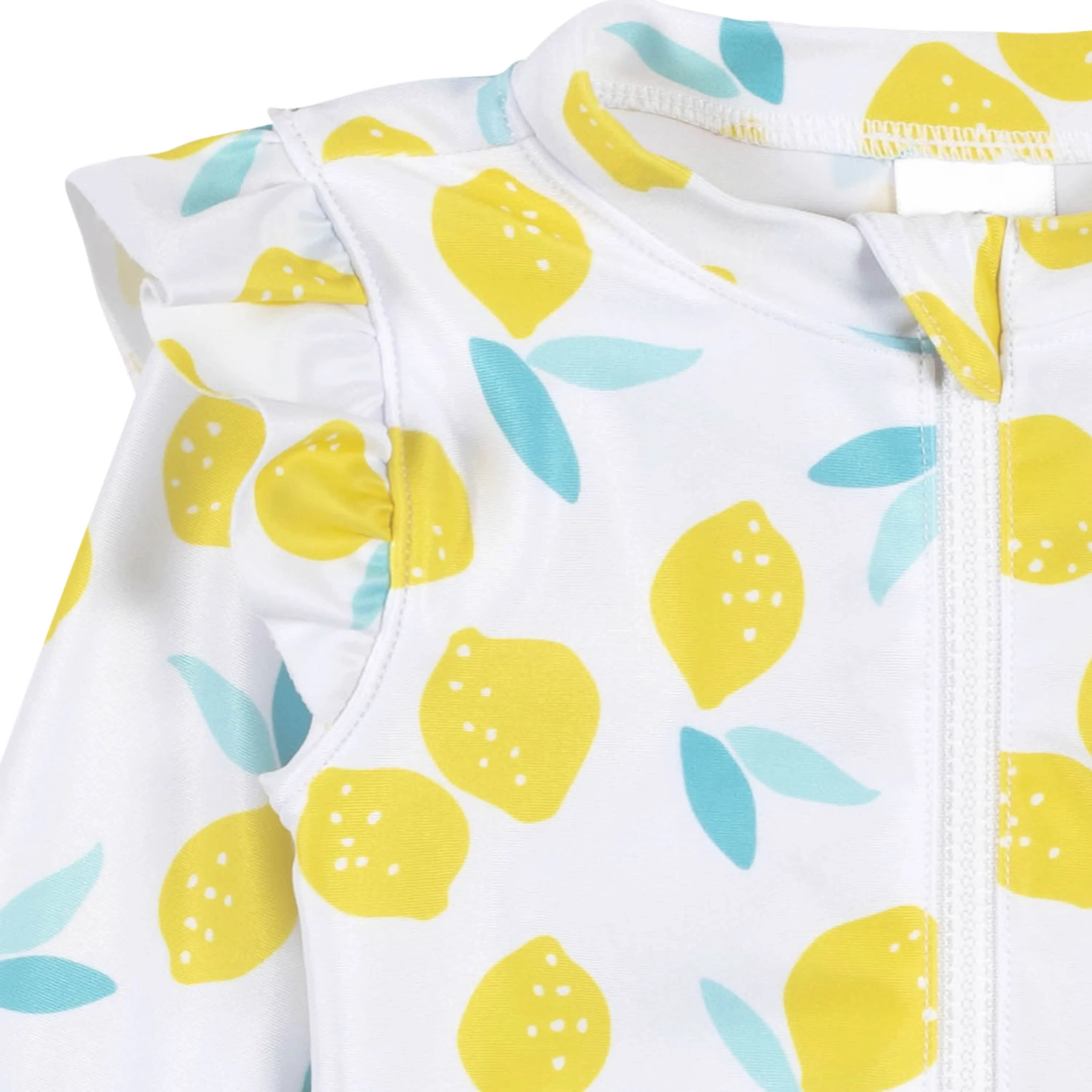 Baby & Toddler Girls UPF 50  Lemon Squeeze Rash Guard