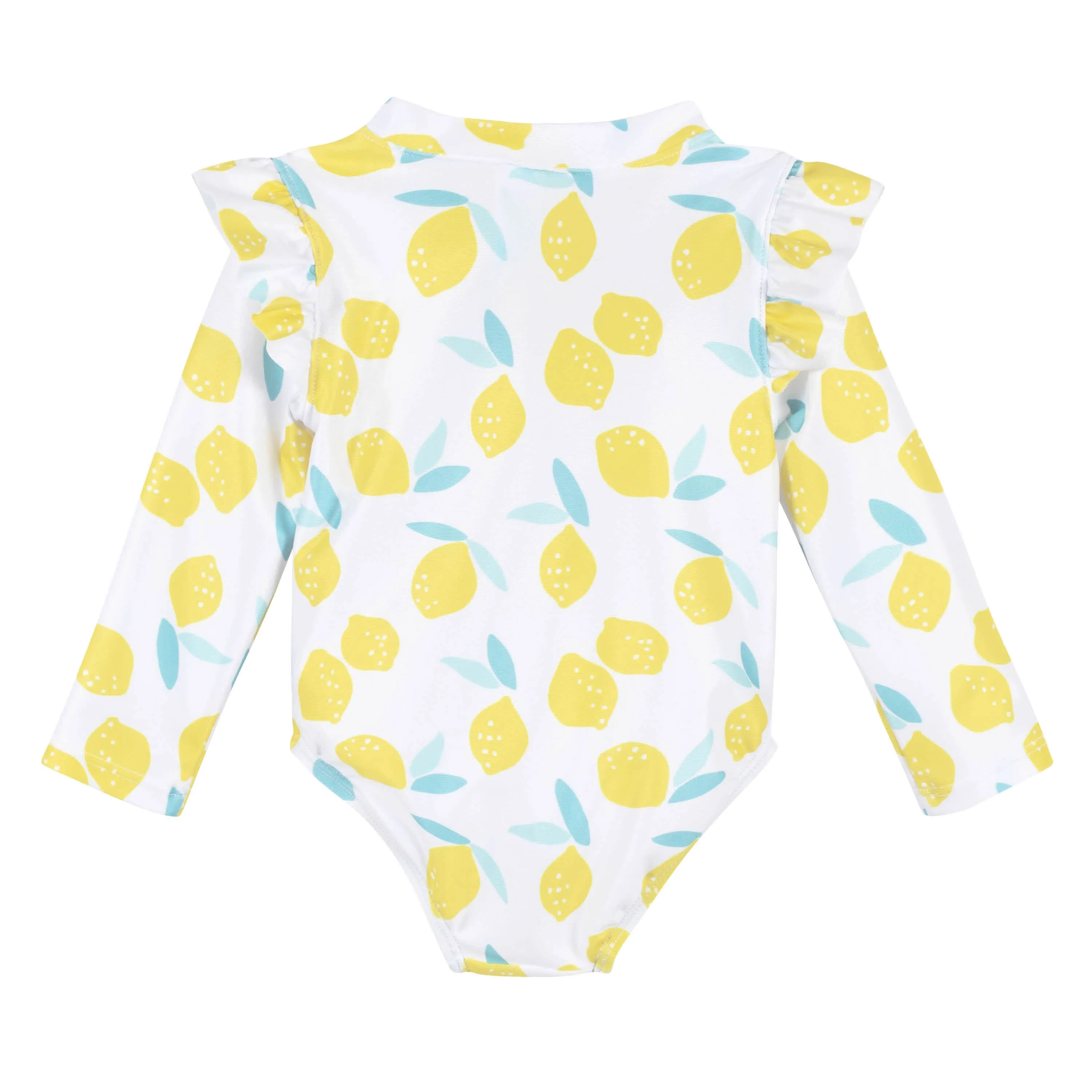 Baby & Toddler Girls UPF 50  Lemon Squeeze Rash Guard