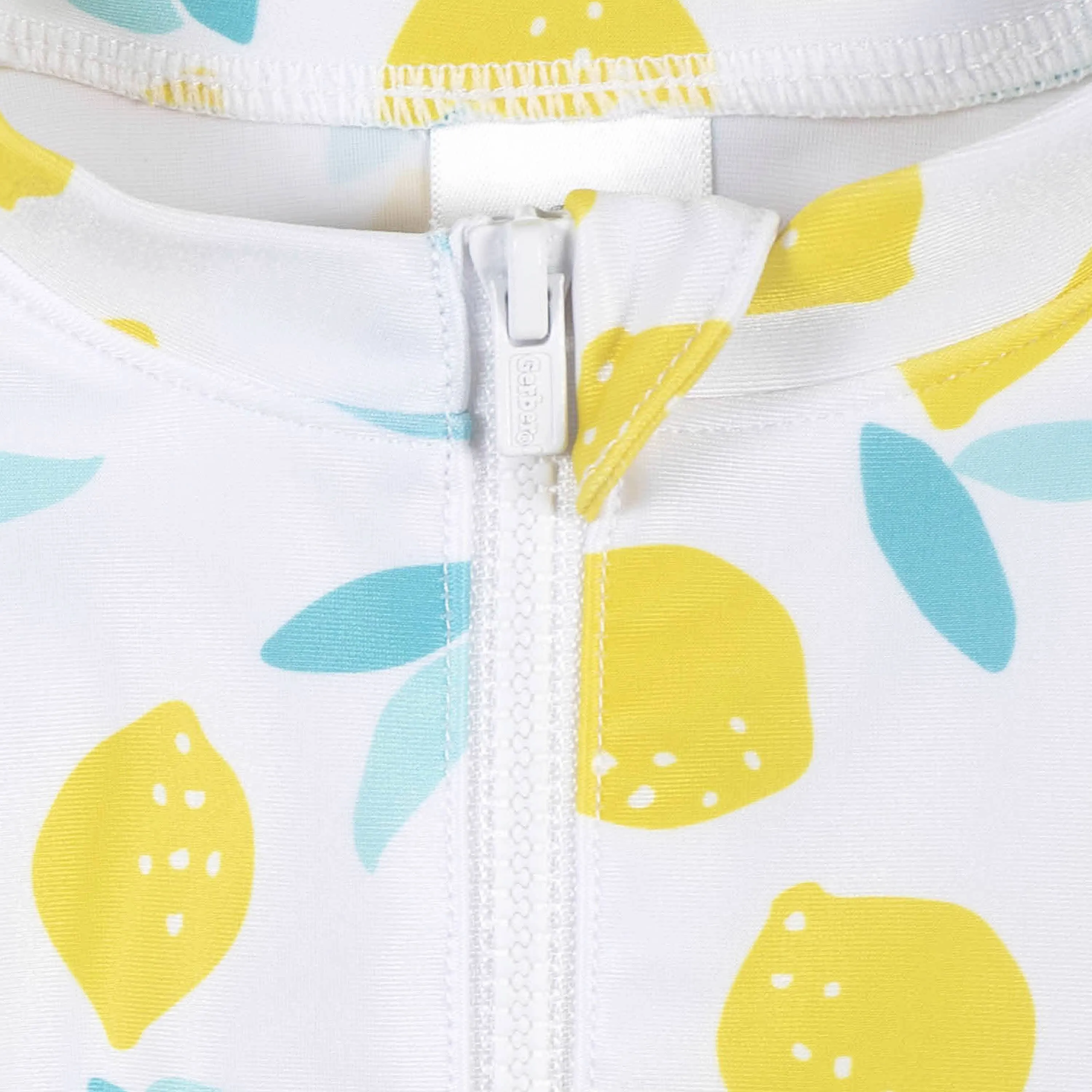 Baby & Toddler Girls UPF 50  Lemon Squeeze Rash Guard