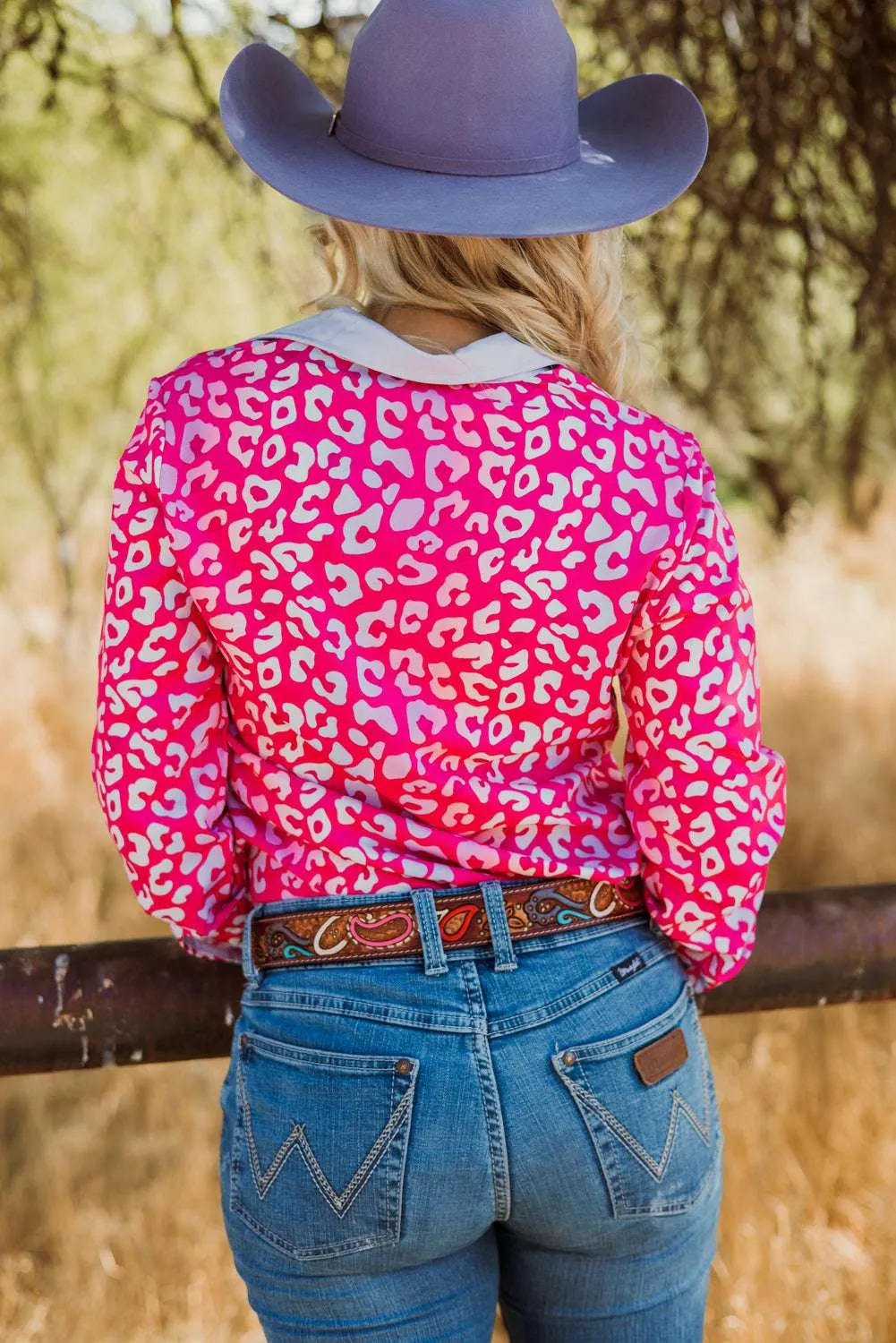 Barrel Barbie Button Down