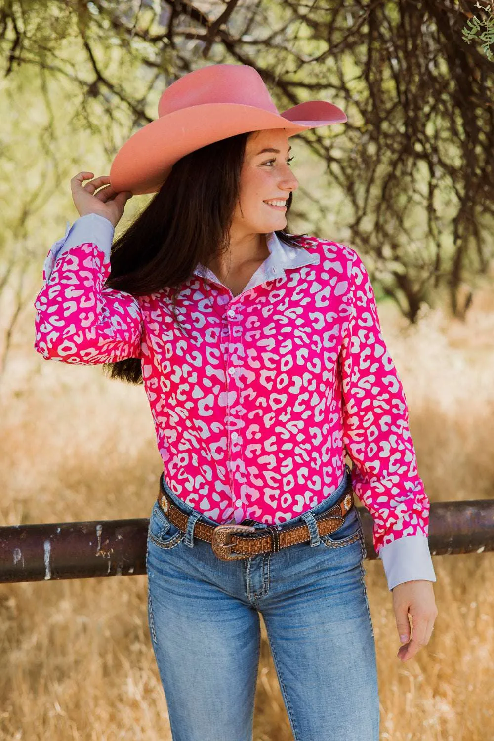 Barrel Barbie Button Down