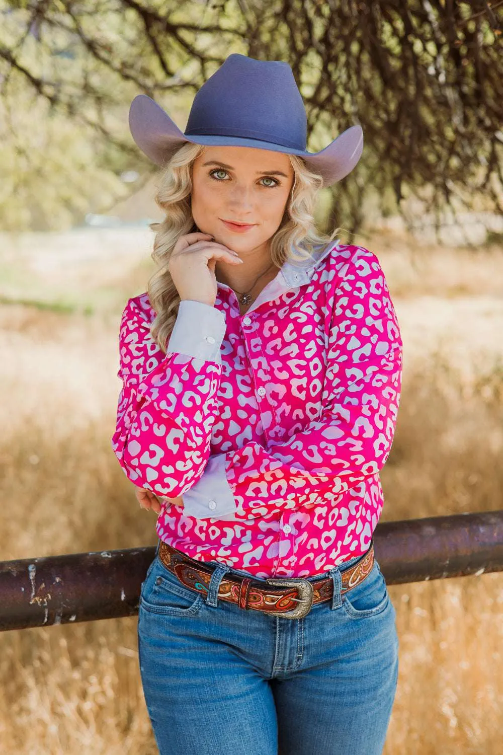 Barrel Barbie Button Down