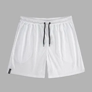 Basic White Shorts - Big - 7"