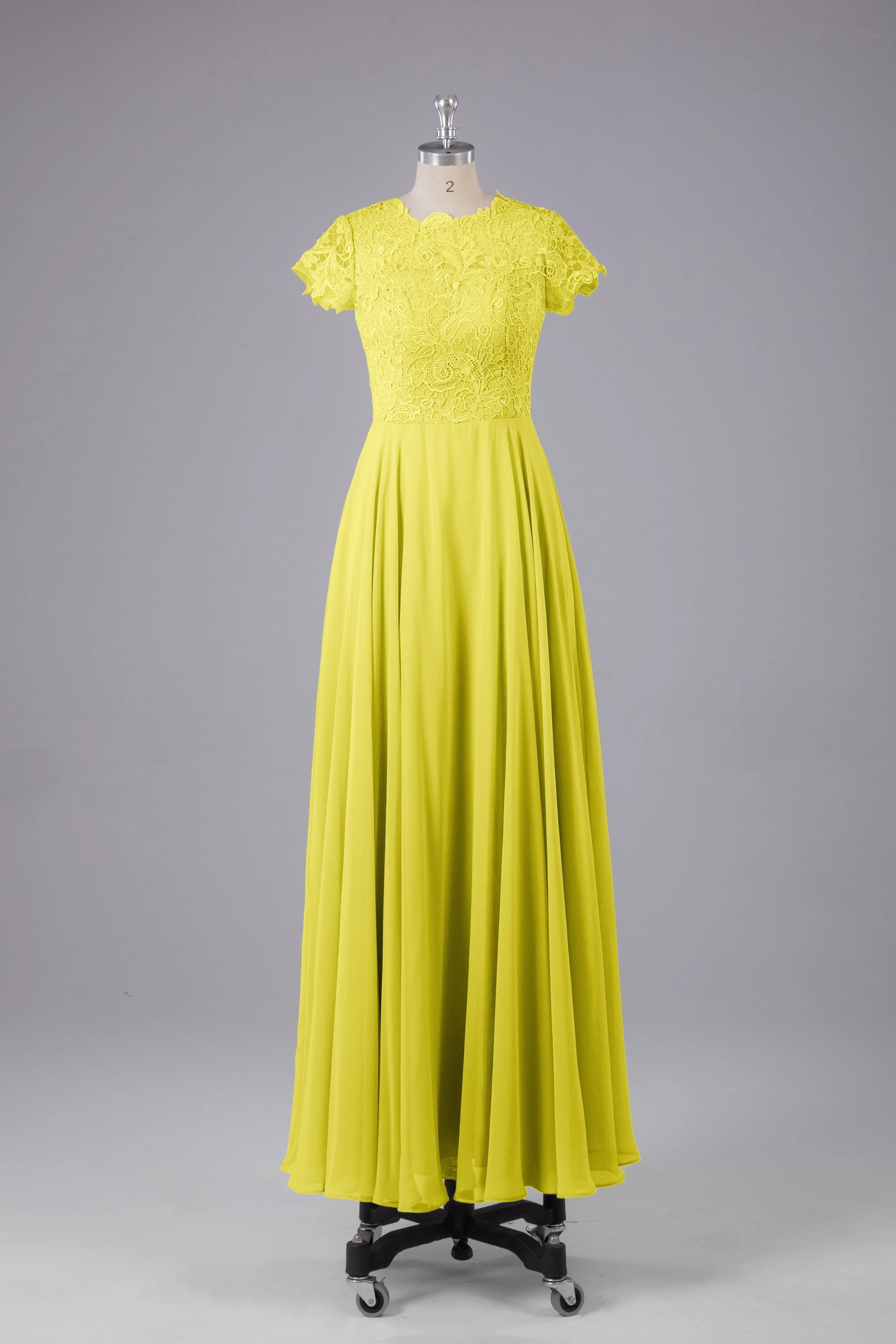 Beautiful A-Line Cap Sleeves Long Bridesmaid Dresses With Pockets