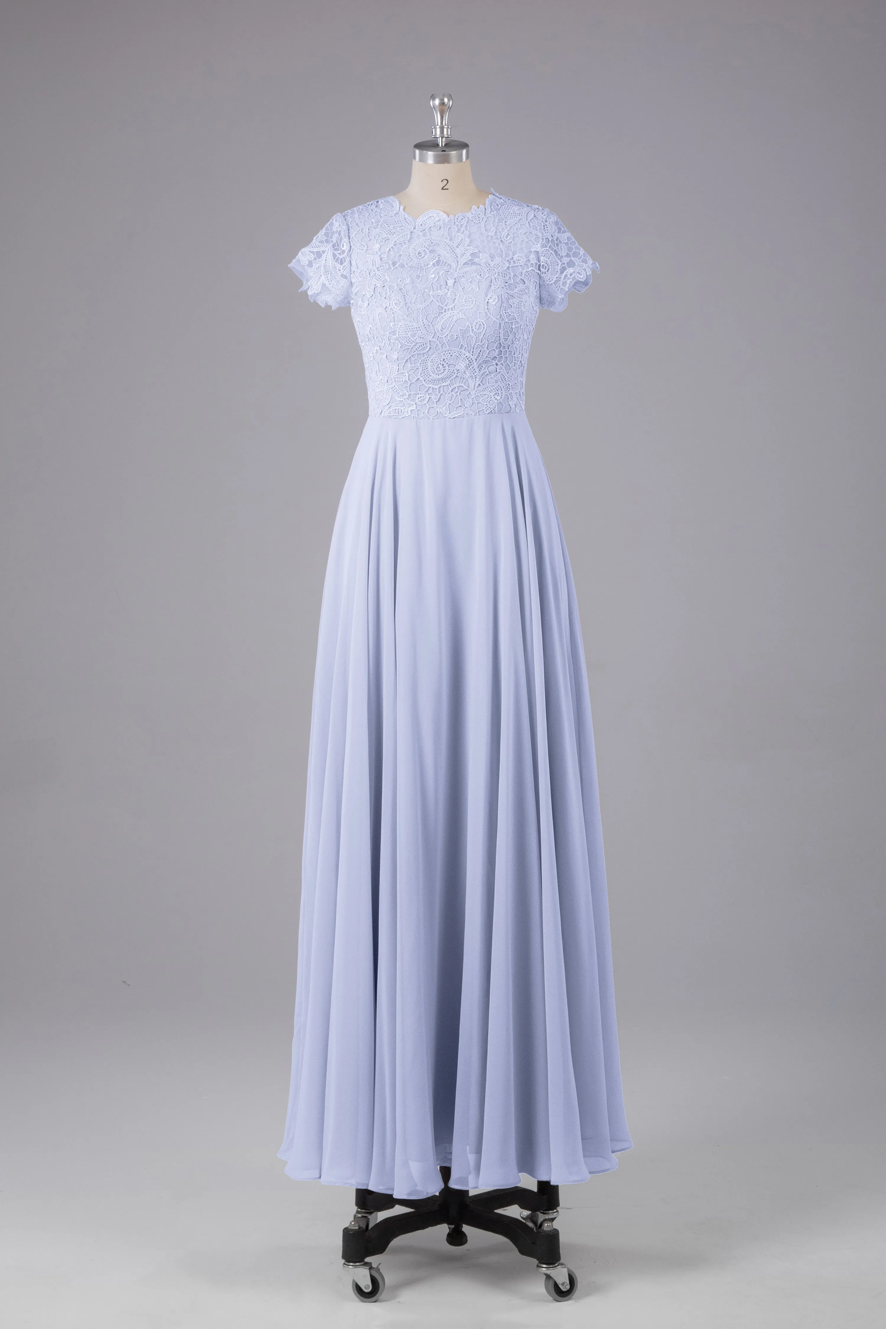 Beautiful A-Line Cap Sleeves Long Bridesmaid Dresses With Pockets