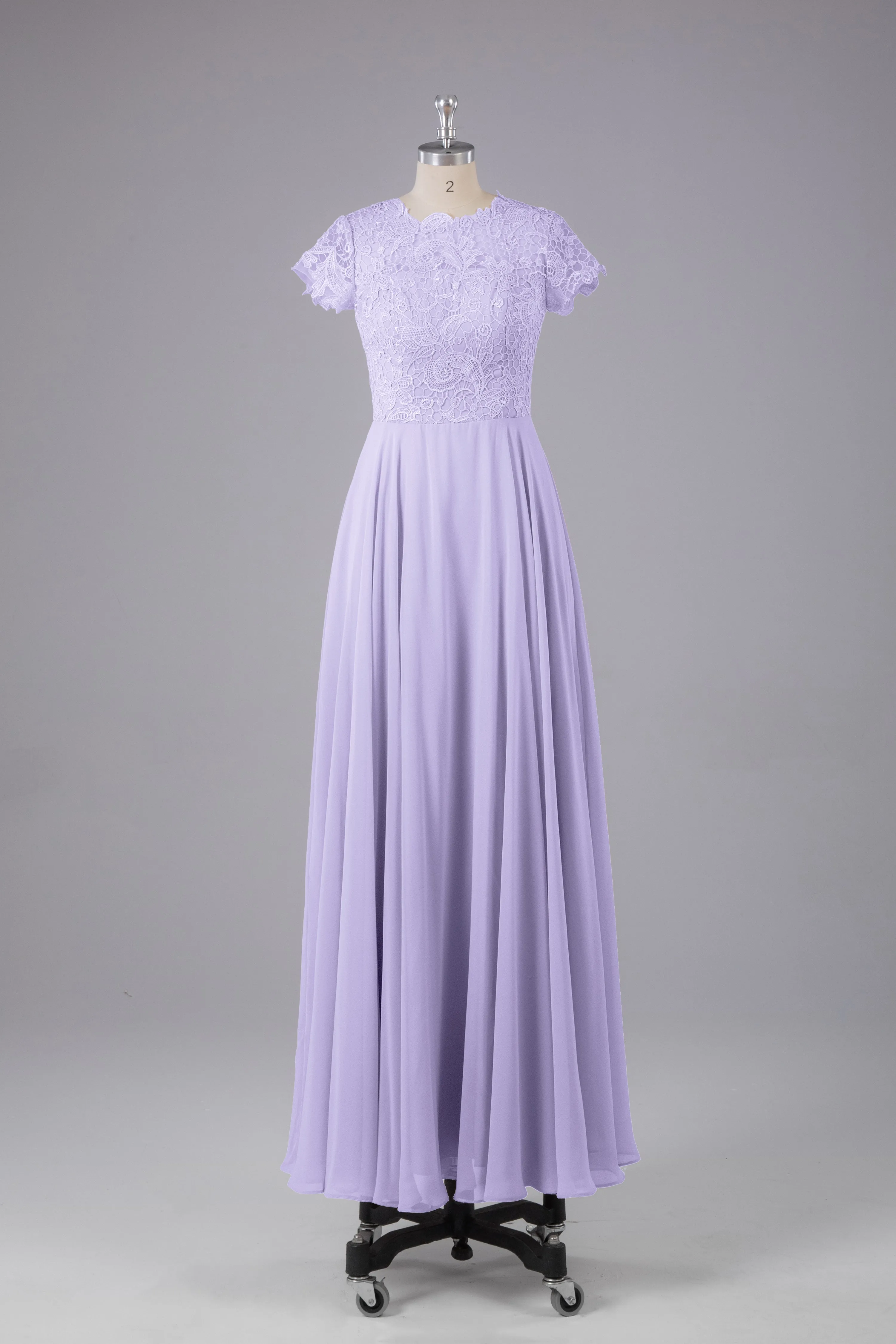 Beautiful A-Line Cap Sleeves Long Bridesmaid Dresses With Pockets