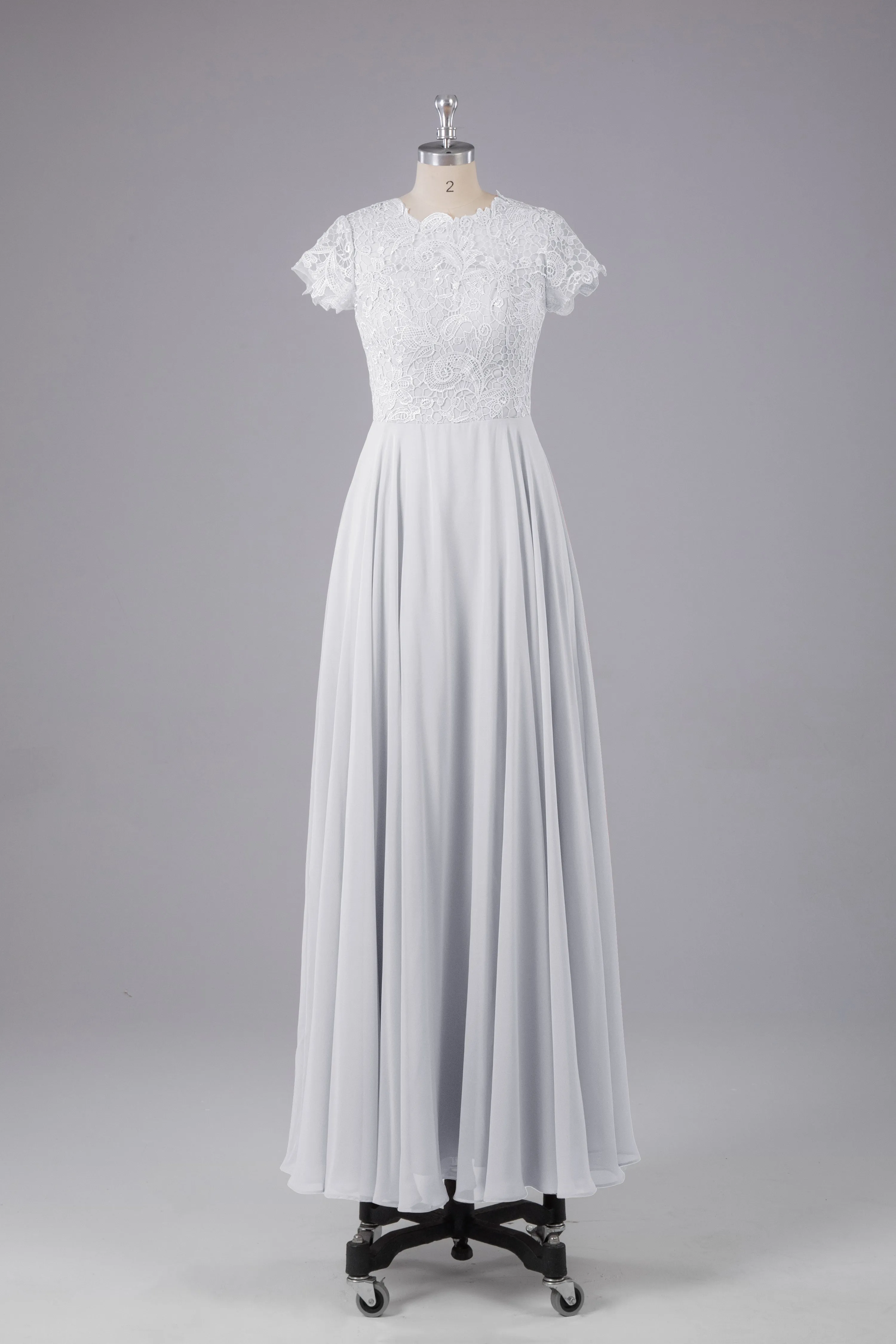 Beautiful A-Line Cap Sleeves Long Bridesmaid Dresses With Pockets