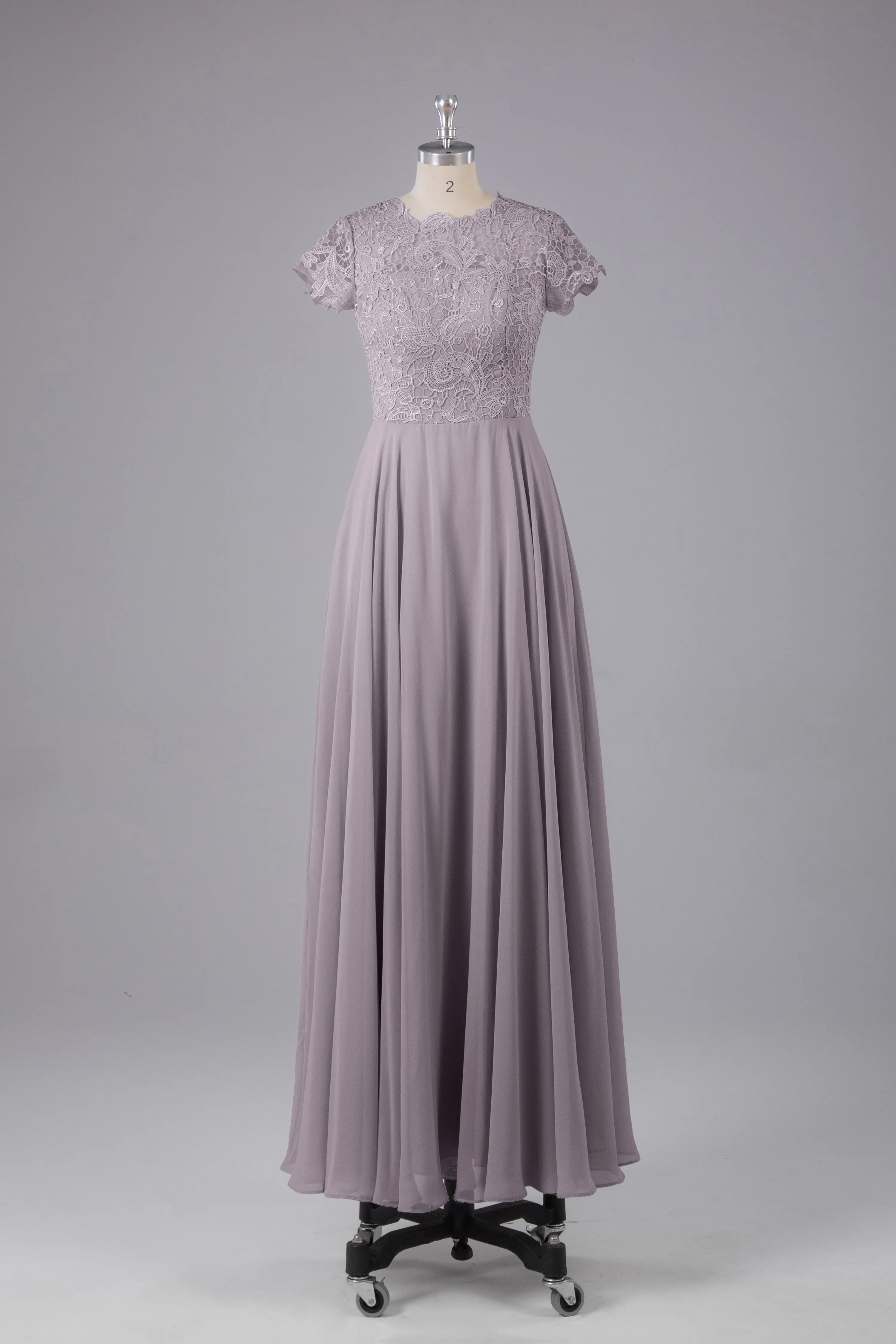 Beautiful A-Line Cap Sleeves Long Bridesmaid Dresses With Pockets