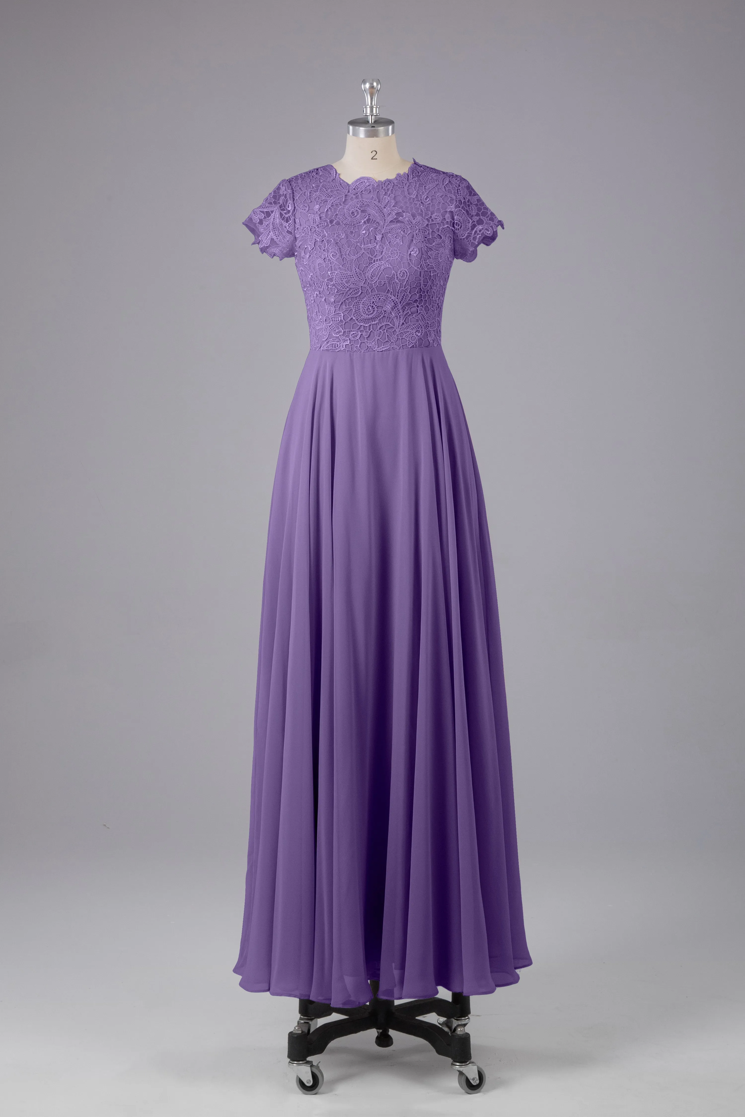 Beautiful A-Line Cap Sleeves Long Bridesmaid Dresses With Pockets