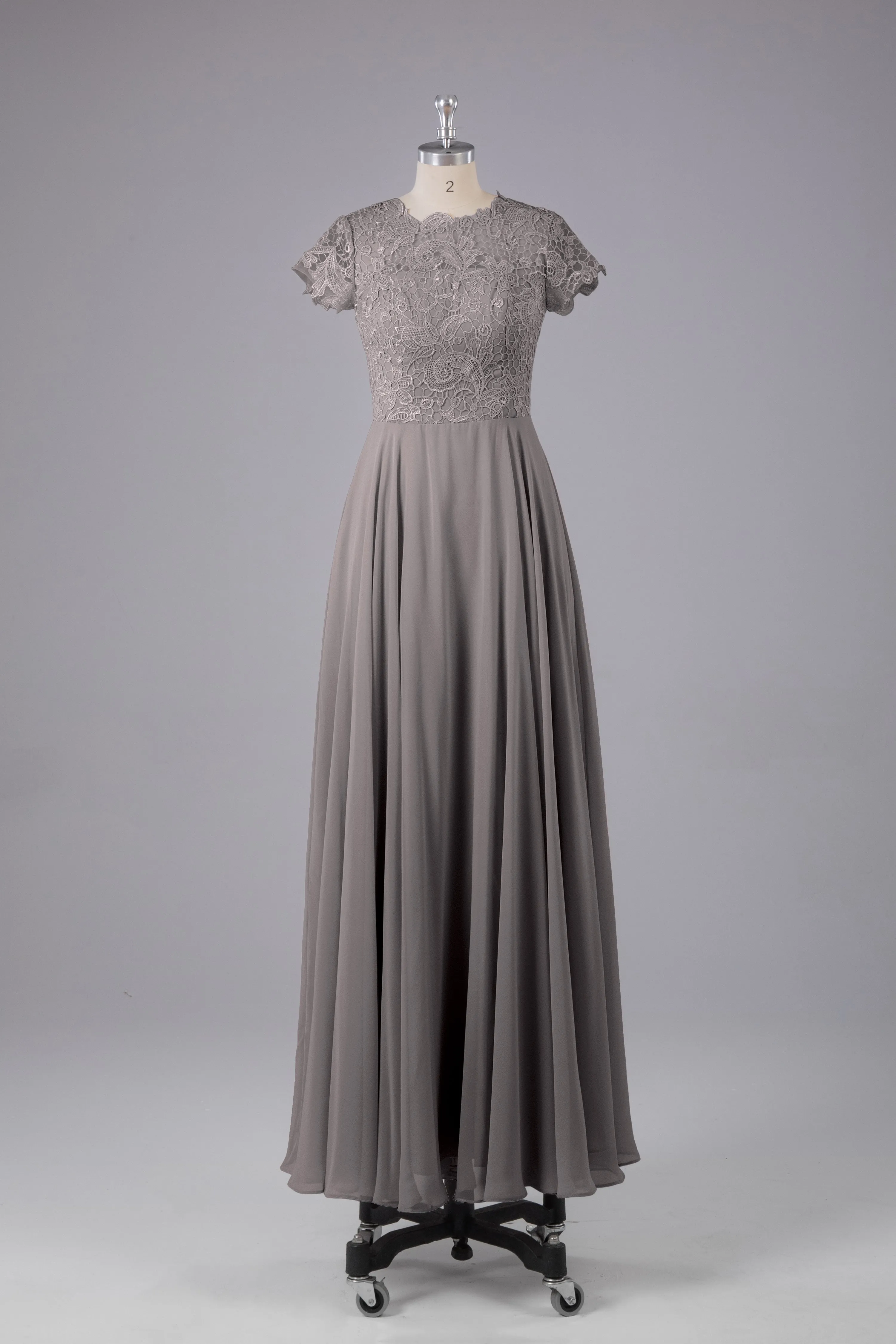 Beautiful A-Line Cap Sleeves Long Bridesmaid Dresses With Pockets