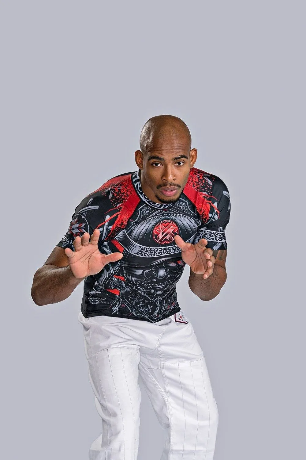 Blackout Samurai Ghost Short Sleeve Rash Guard