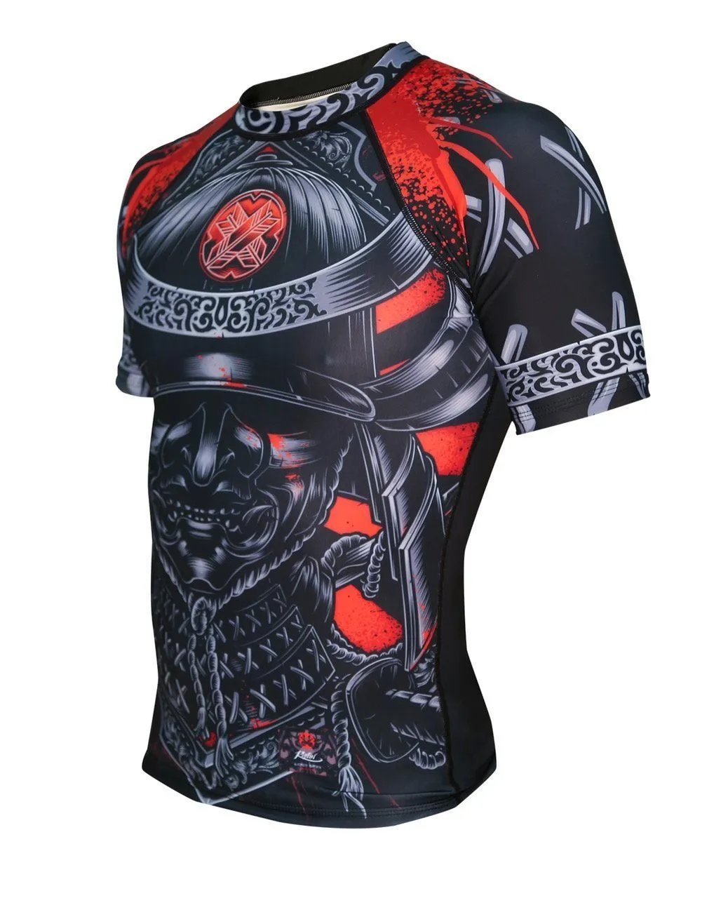 Blackout Samurai Ghost Short Sleeve Rash Guard
