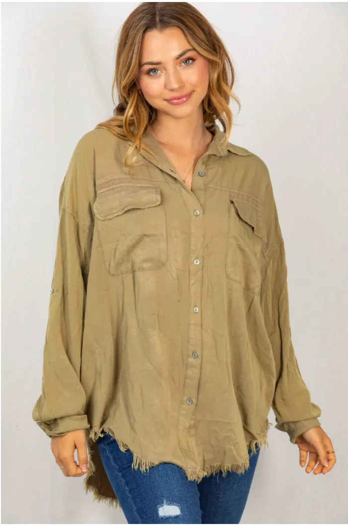 Blame It On Me Button Down