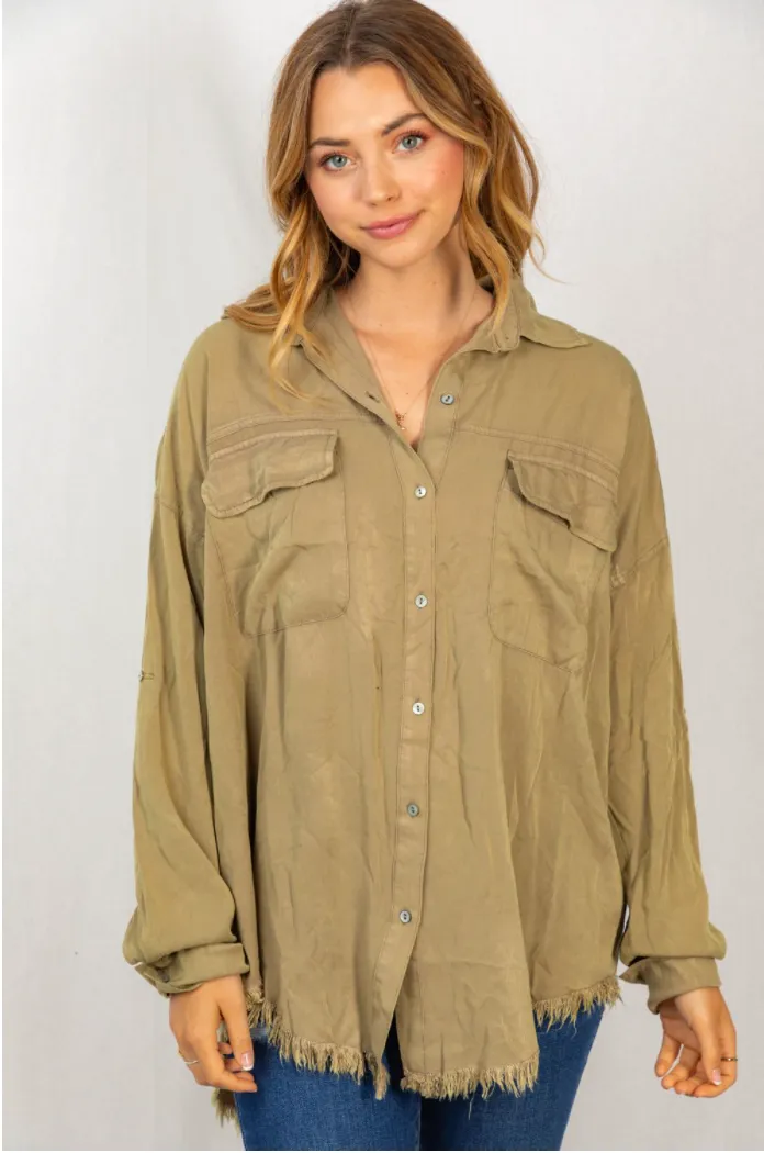 Blame It On Me Button Down