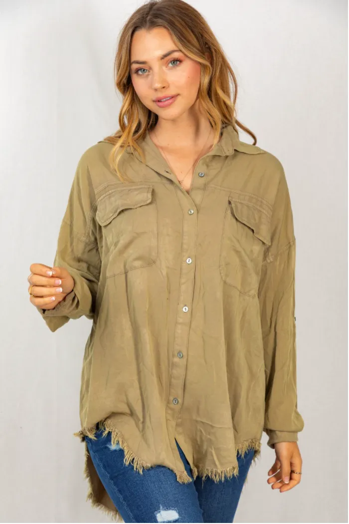Blame It On Me Button Down