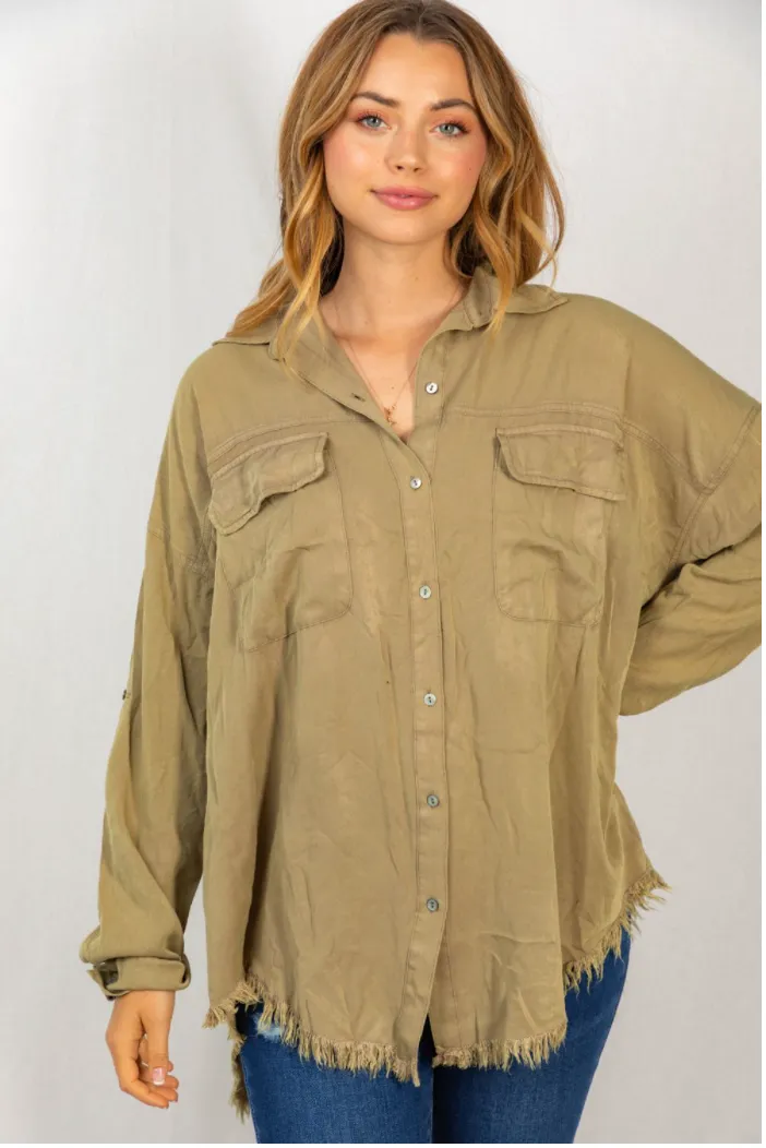 Blame It On Me Button Down