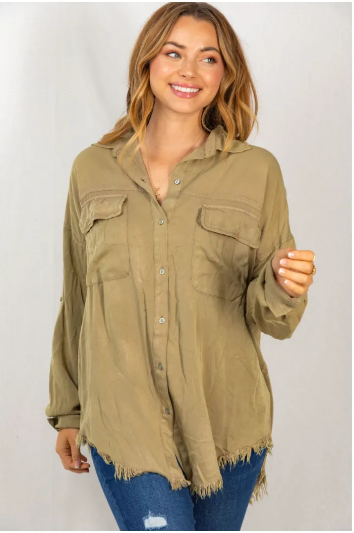 Blame It On Me Button Down