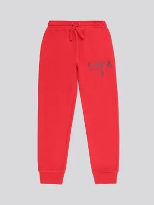 Boys Since 1890 Joggers in Tango Red