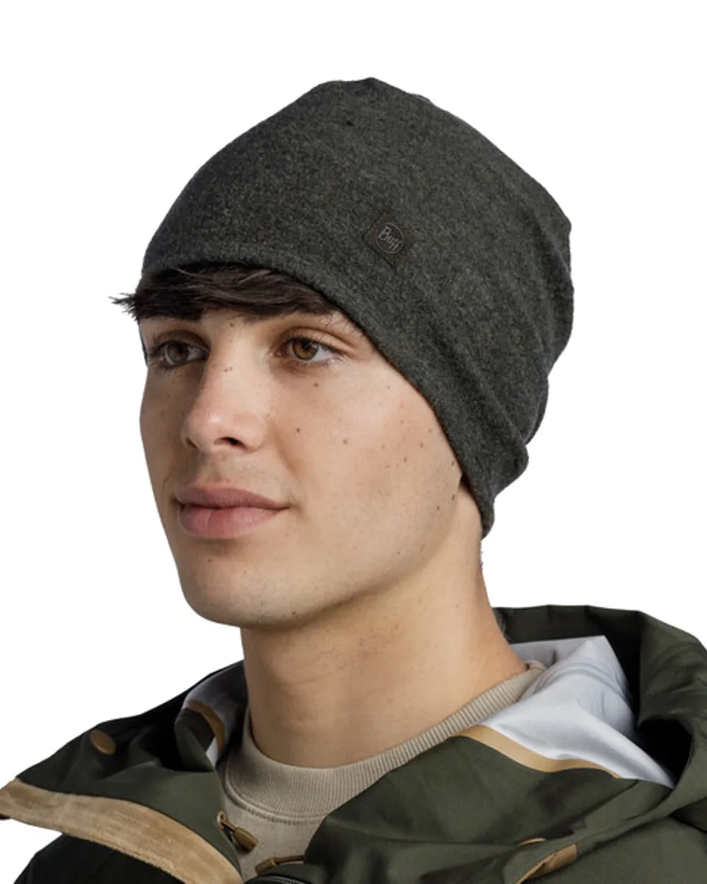 Buff Merino Fleece Beanie