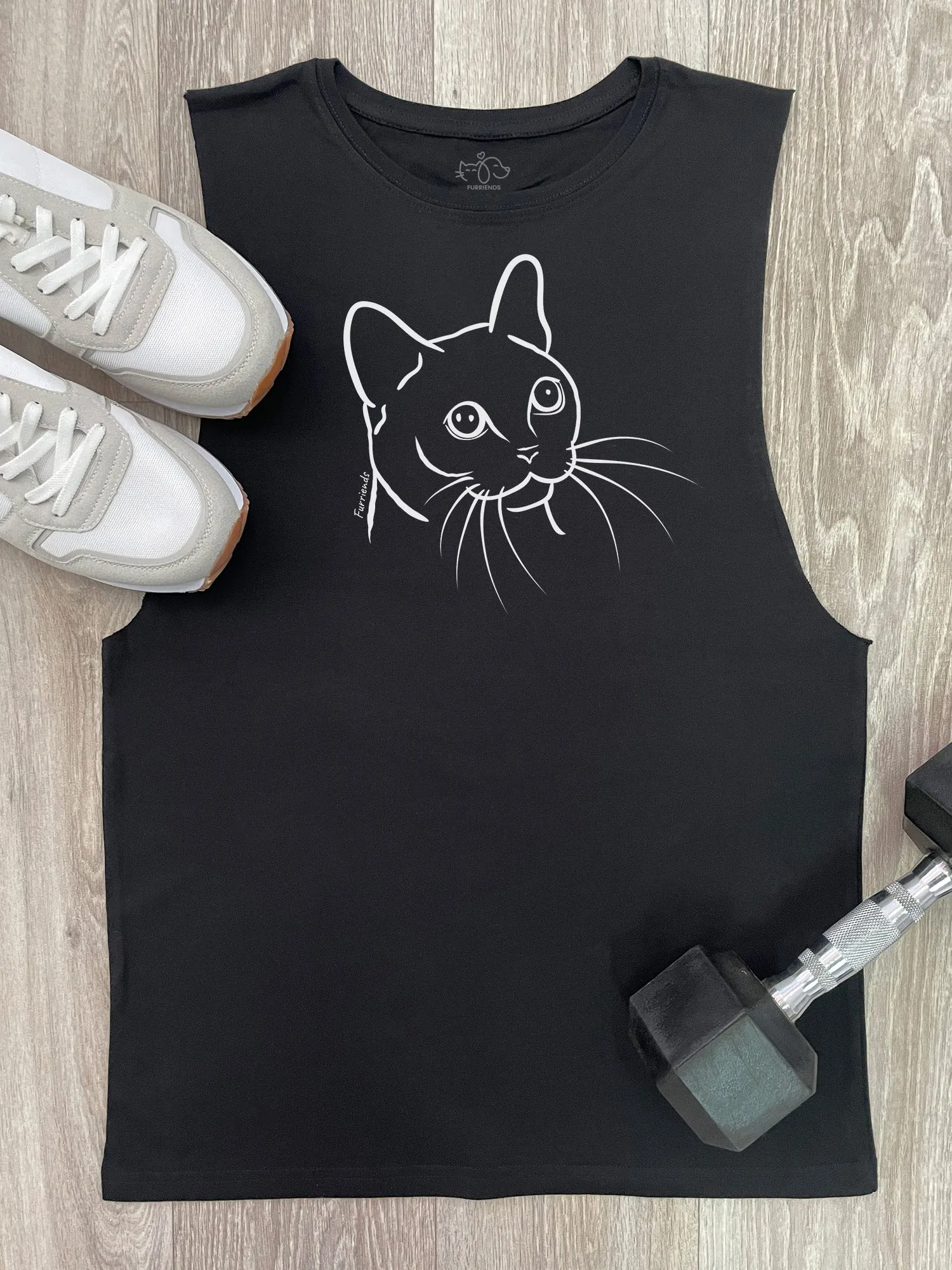 Burmese Axel Drop Armhole Muscle Tank