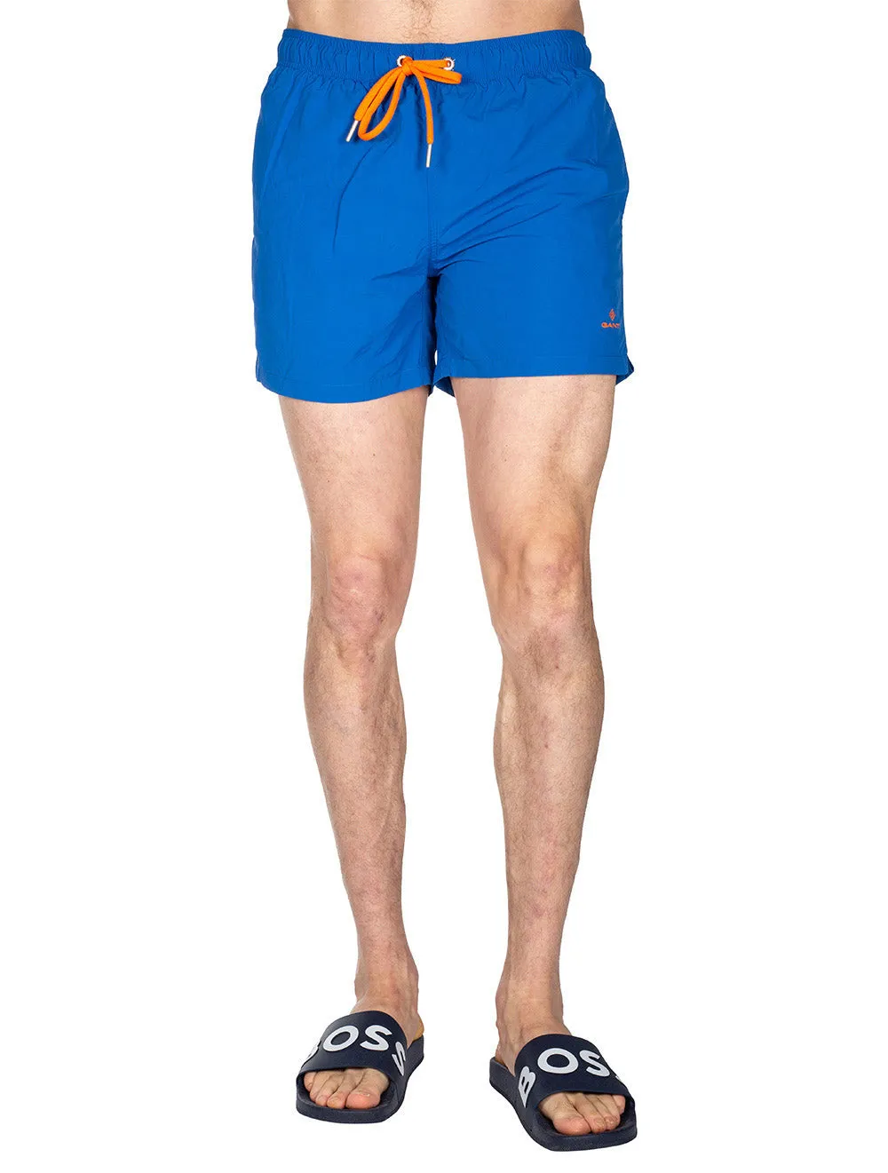 Classic Fit Swim Shorts Nautical Blue