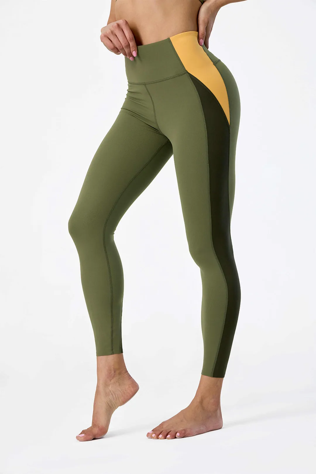 Color Block High-Waist Legging