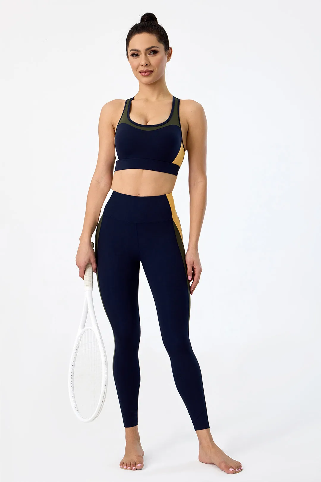 Color Block High-Waist Legging