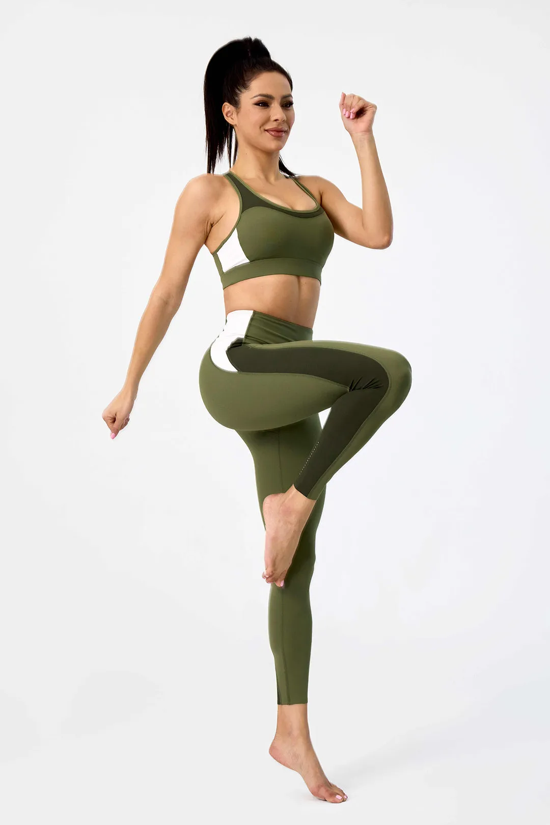 Color Block High-Waist Legging