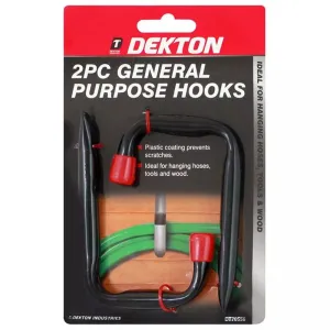 Dekton Multi Purpose Metal Hooks 2 Pack