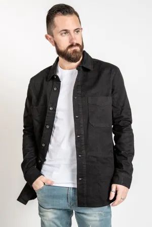 Denim Shirt - Black