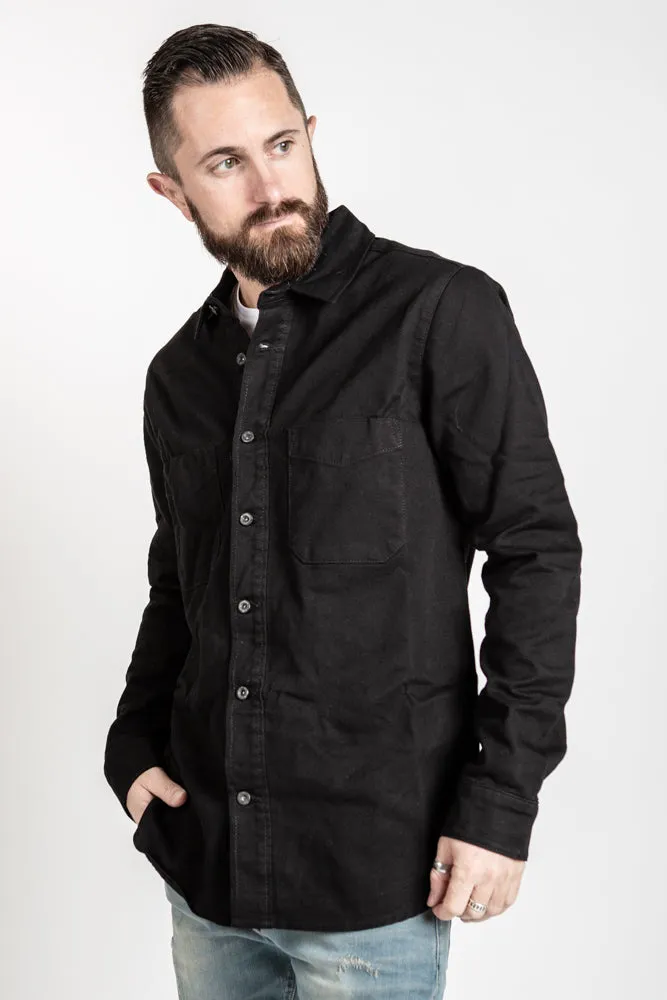 Denim Shirt - Black