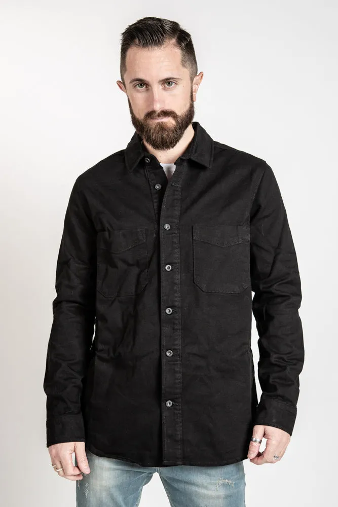 Denim Shirt - Black