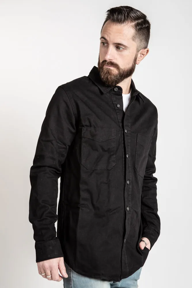 Denim Shirt - Black