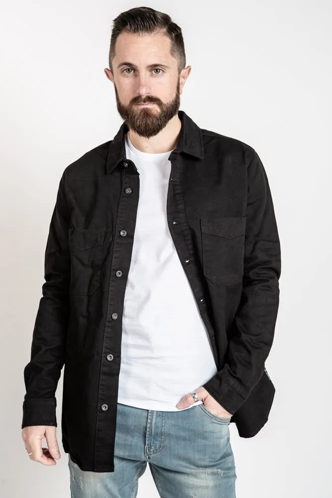 Denim Shirt - Black