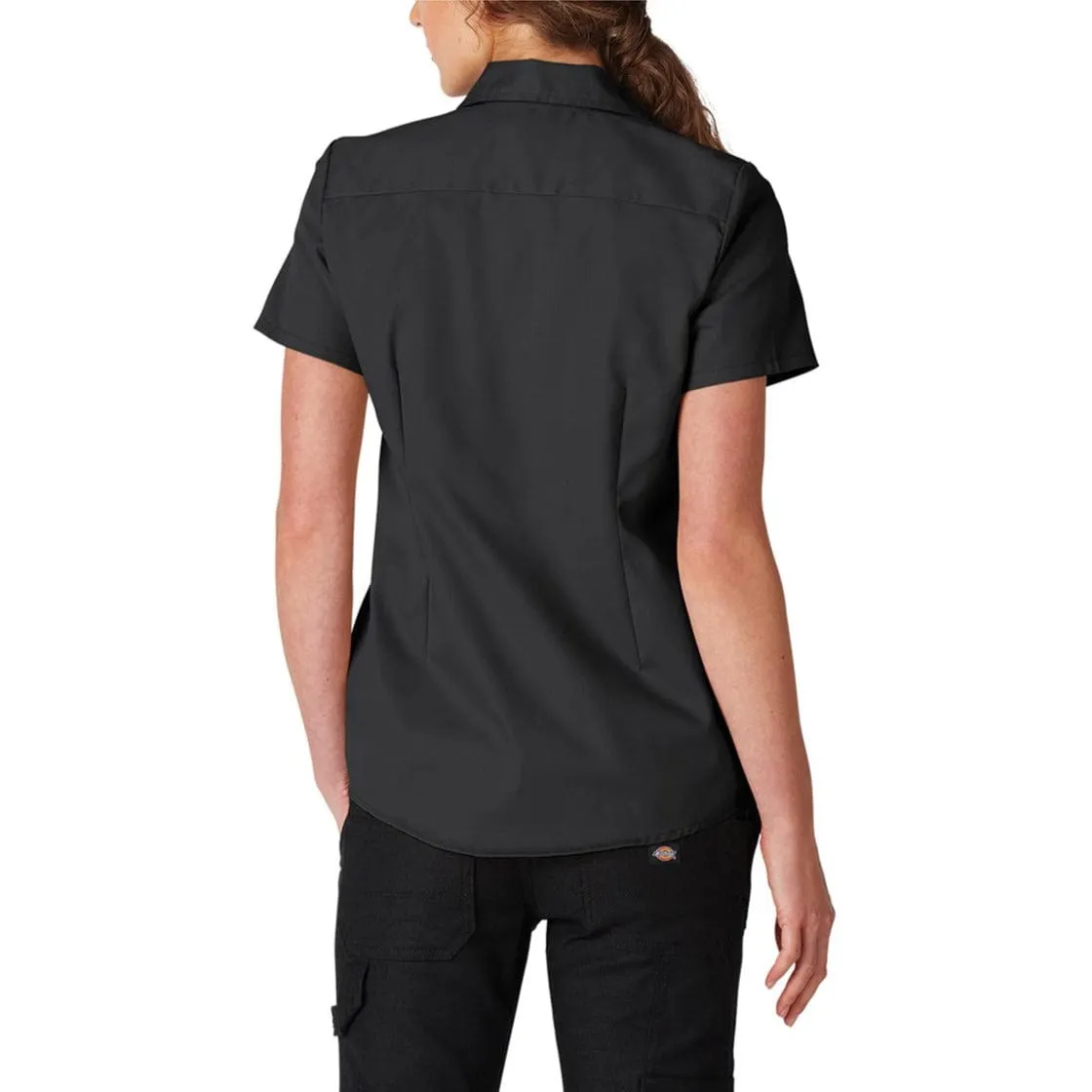 Dickies Women's FLEX Short Sleeve Work Shirt
