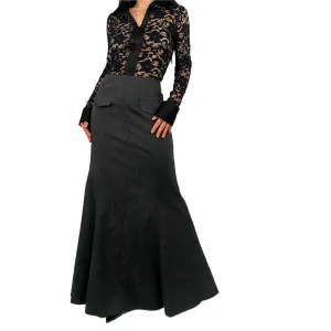Flared Maxi Skirt (S)