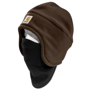 FLEECE 2 IN 1 HEADWEAR - DKB-Dark Brown | Carhartt A202