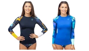 Fourth Element Women's Long Sleeve Patterned Hydroskin