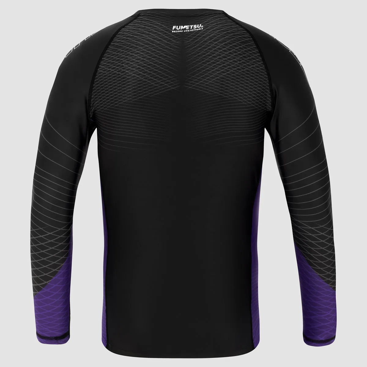 Fumetsu Competitor MK2 Long Sleeve Rash Guard Black/Purple