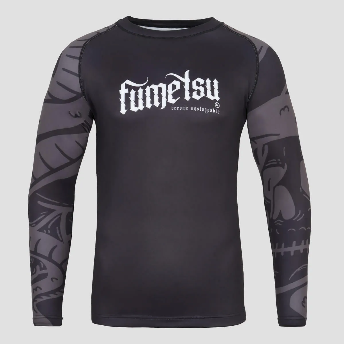 Fumetsu Snake Eyes Long Sleeve Rash Guard Black