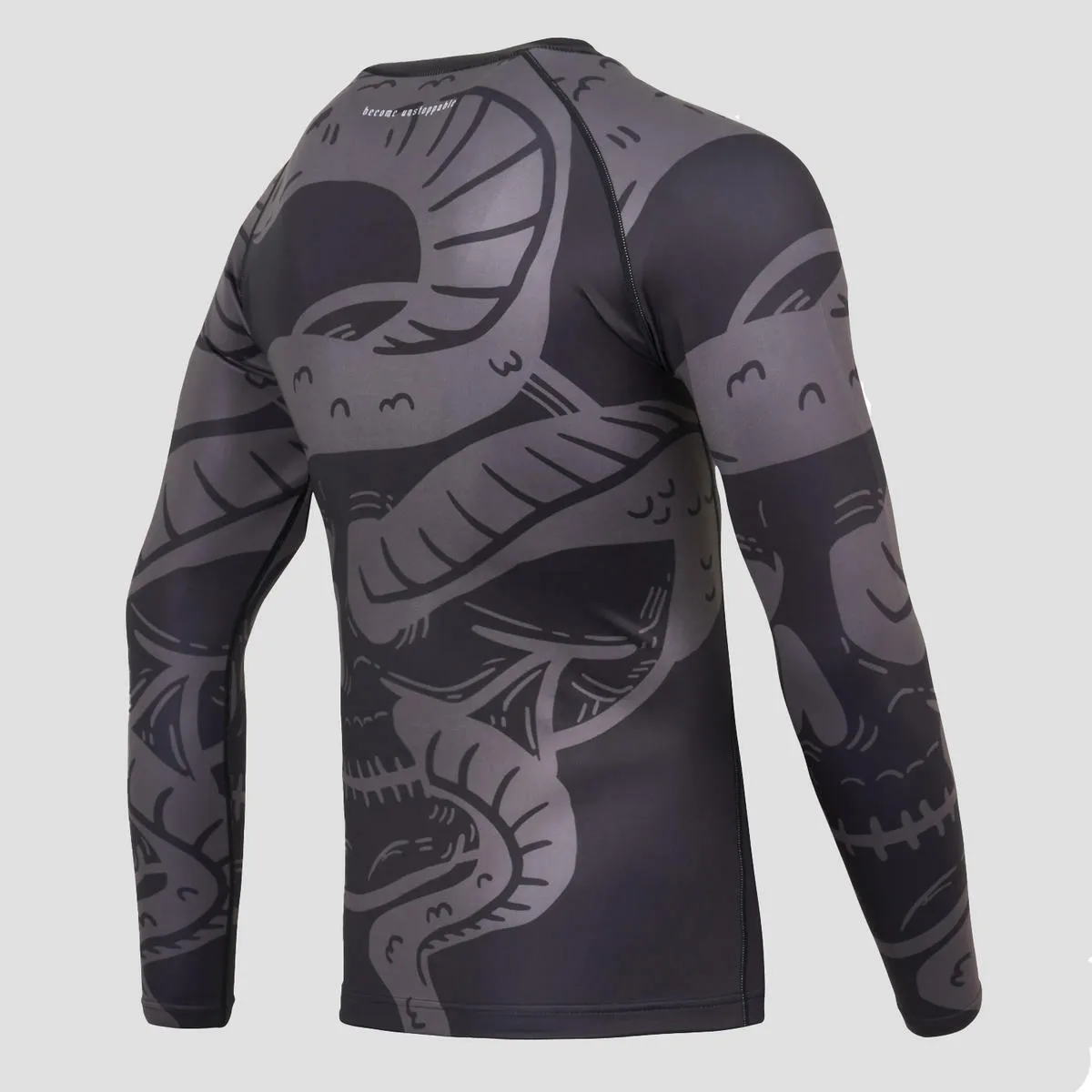 Fumetsu Snake Eyes Long Sleeve Rash Guard Black